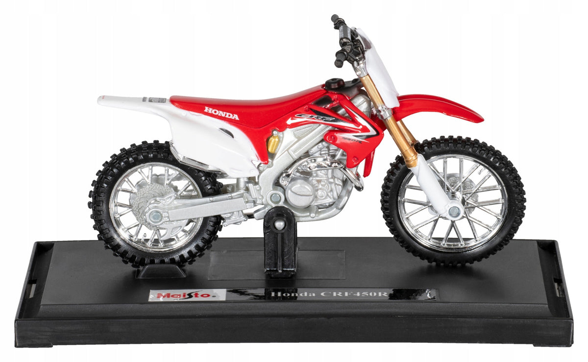 Model motorcycle folded Maisto Honda CRF 450 R 1:18 gift