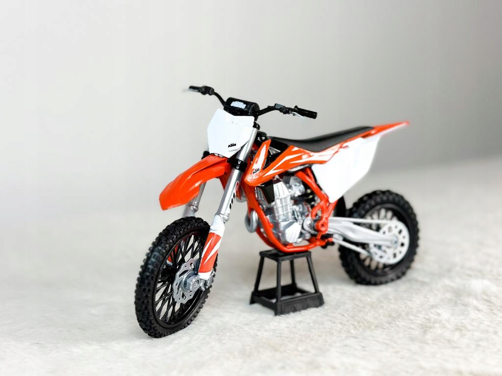 Model of motorcycle KTM 450 SX-F 1:10 New Ray Packaging status original