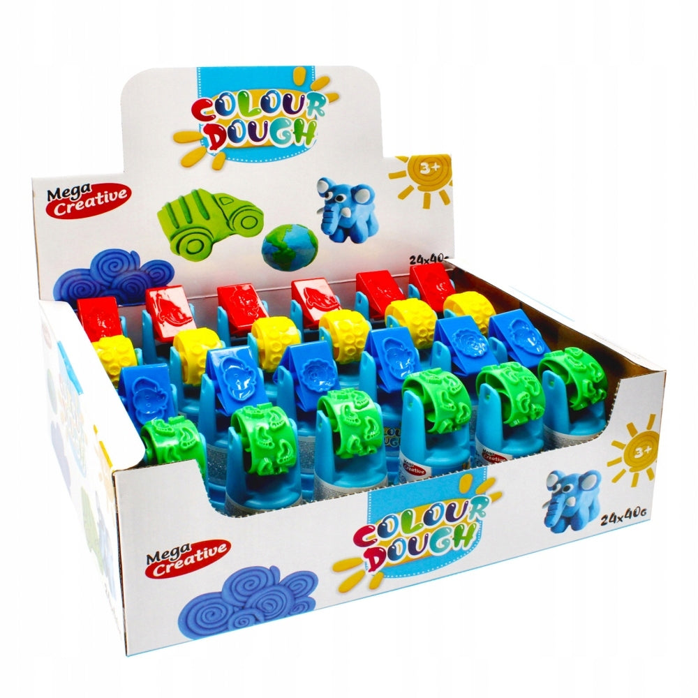 Modeling clay with accessories stamps MEGA CREATIVE 474348 Brand Mega Creative