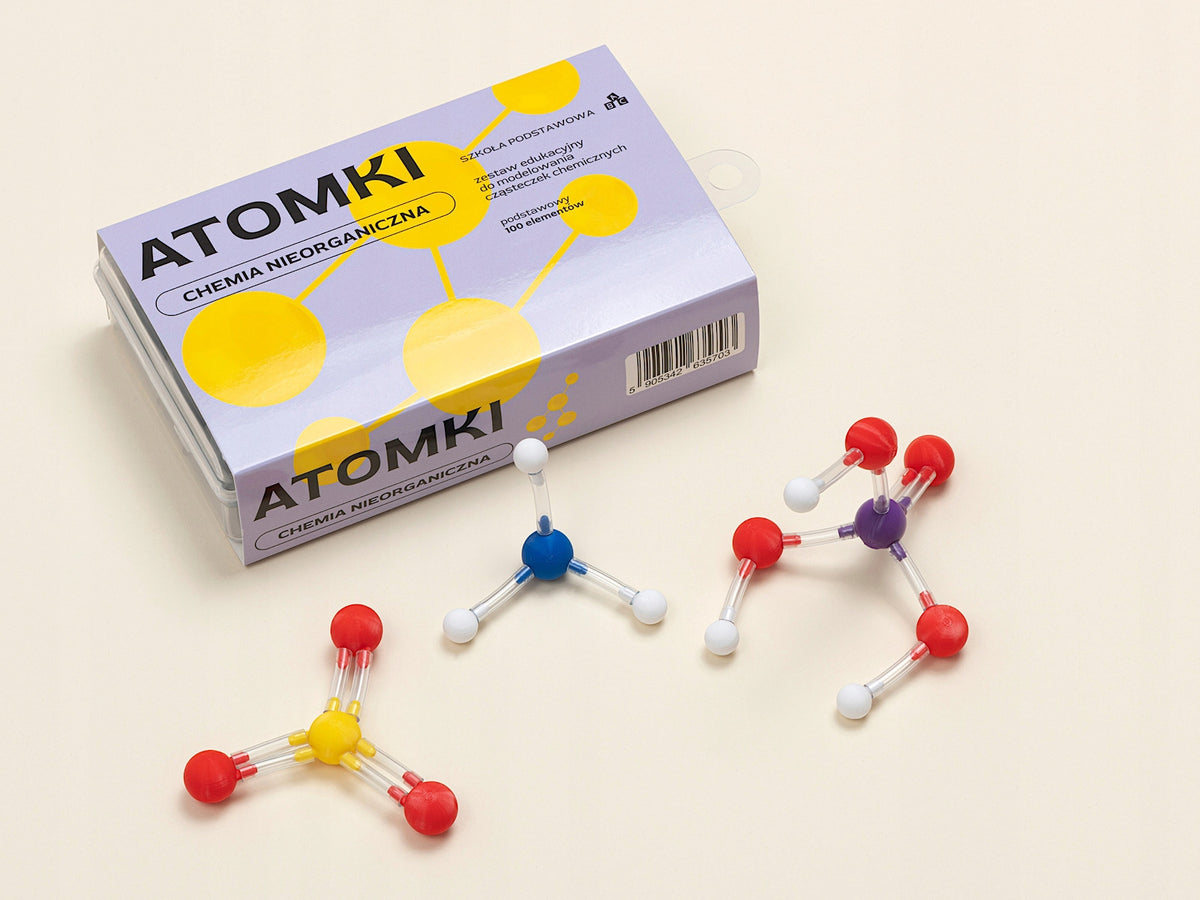 Models of atoms INORGANIC CHEMISTRY primary school, 100 elements
