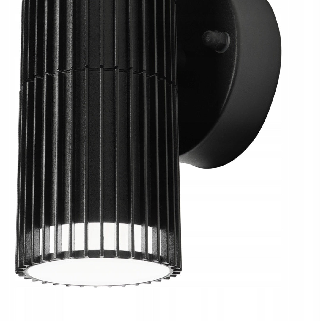 Modern 2-point garden lamp - wall lamp LANTHEA black GU10 IP44 Brand Lamkur