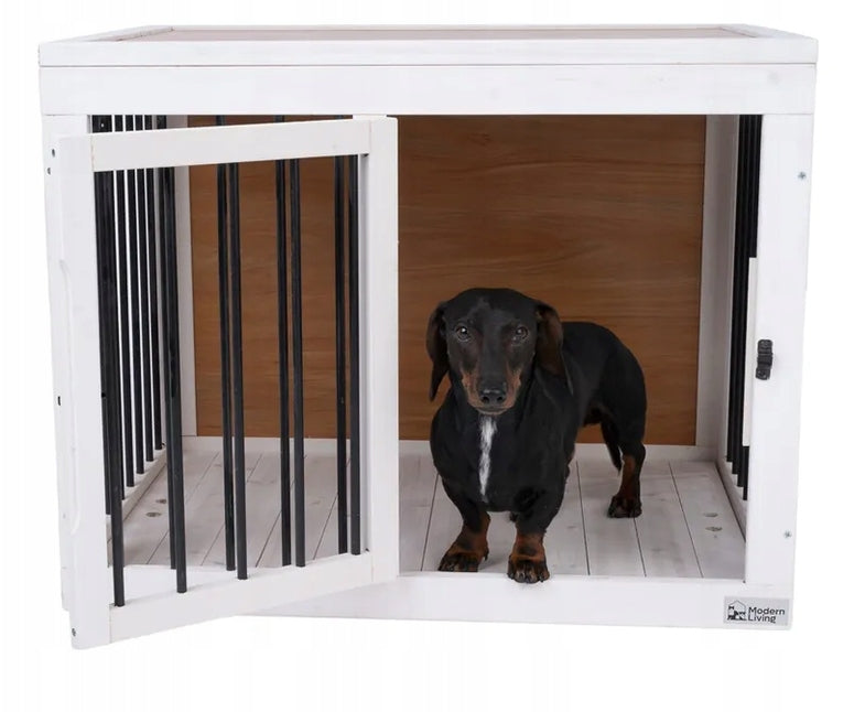 Modern Living Indoor Dog Kenel Cage Malmo M
