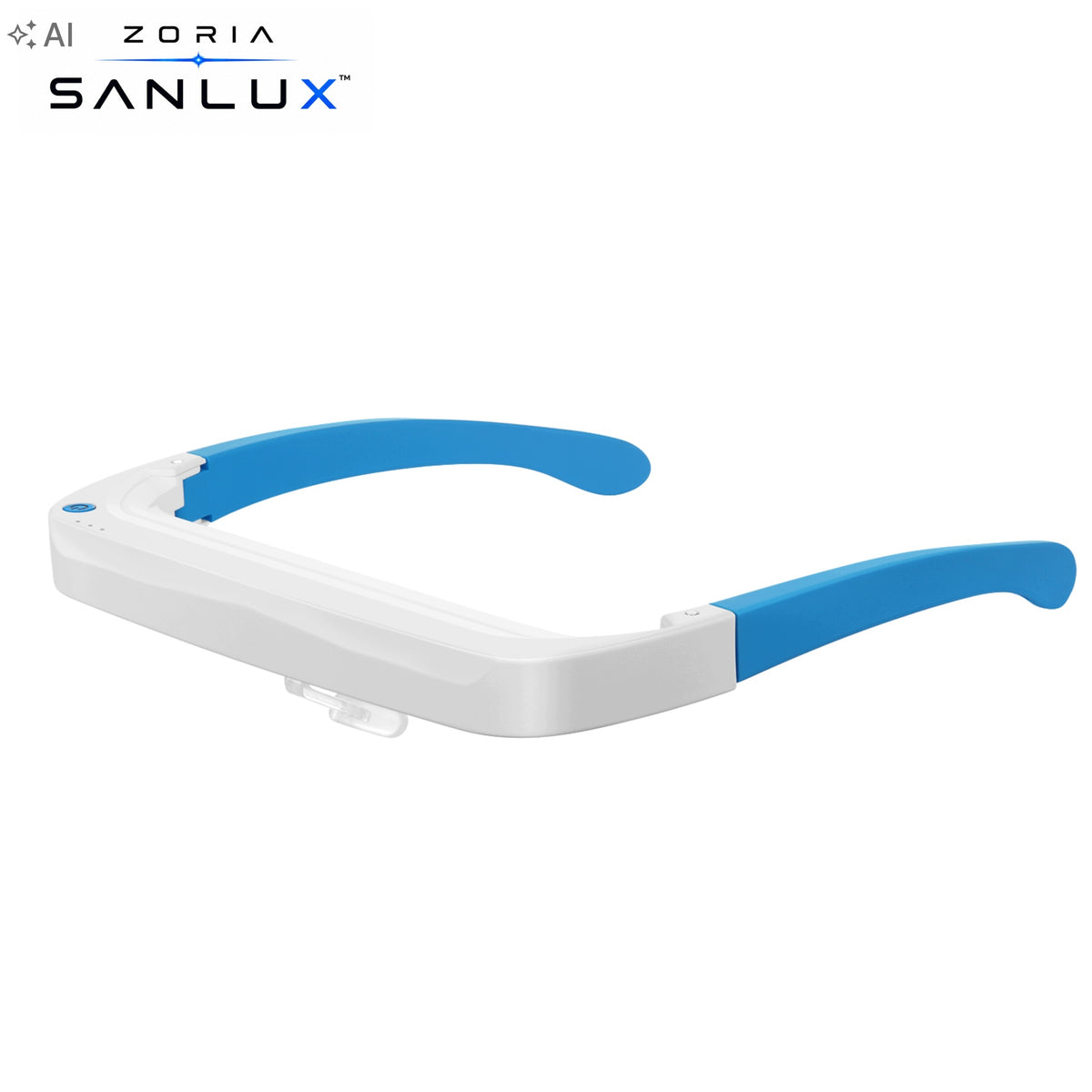 Modern glasses for light therapy 480 nm ZORIA SANLUX - more light Packaging status original