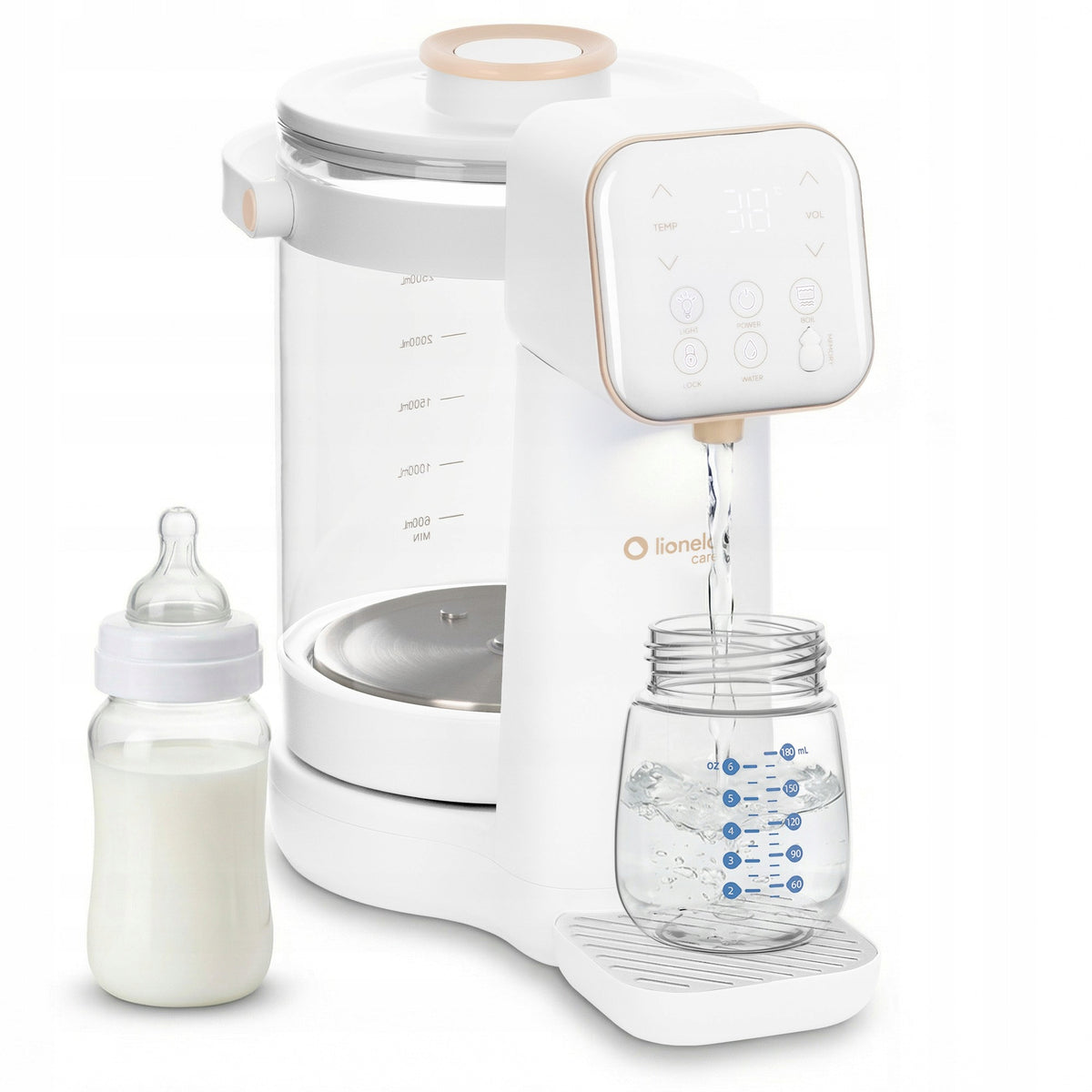 Modified milk maker water heater Lionelo Babypresto 2.0 Packaging status original