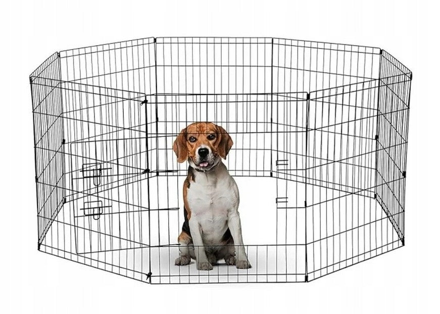 Modular Metal Playpen for Puppy Cat Dog for Home and Garden 45 cm Manufacturer code Kojec Metalowy dla małych zwierząt 50cm