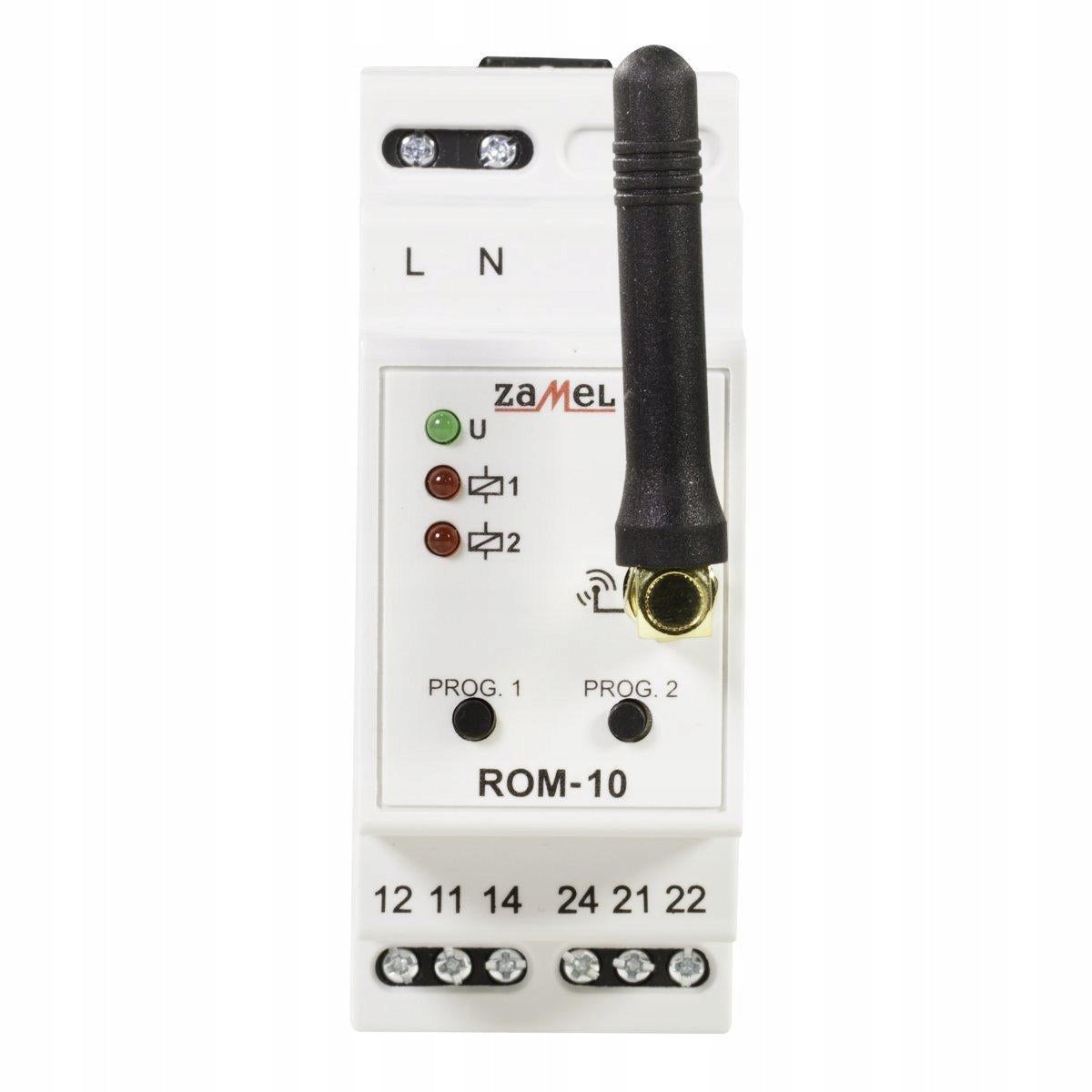 Modular radio receiver for 2-channel rail ROM-10 EXTA FREE Zamel