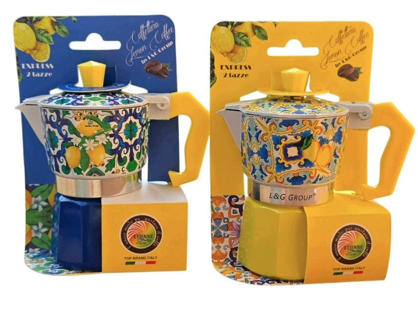 Moka 2 tz Sicilia Etienne by L&G Sicilian Coffee Maker