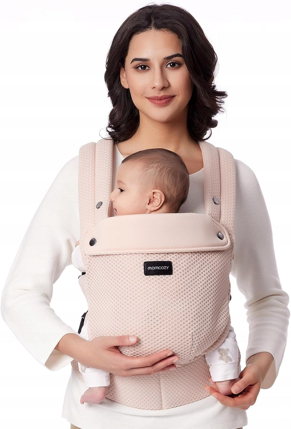 Momcozy Baby Carrier 3-20kg, Ergonomic, Air Mesh-Pink Manufacturer code NP007-GR00NB