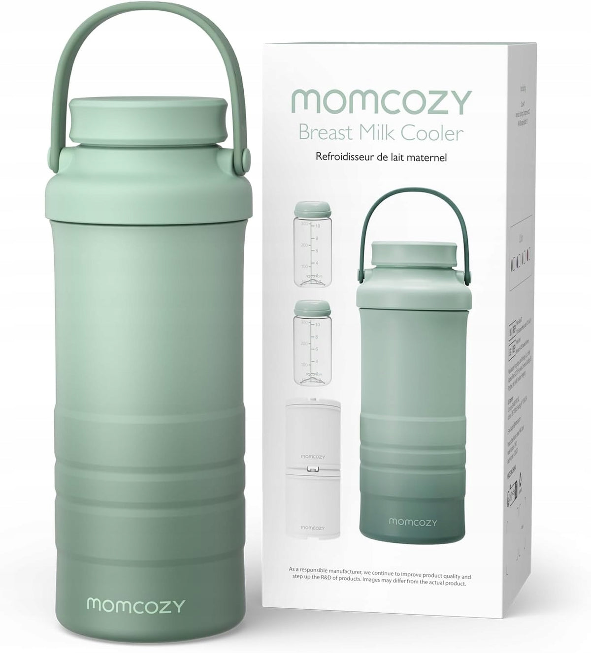 Momcozy Breast milk cooler 24h cooling 360° travel work