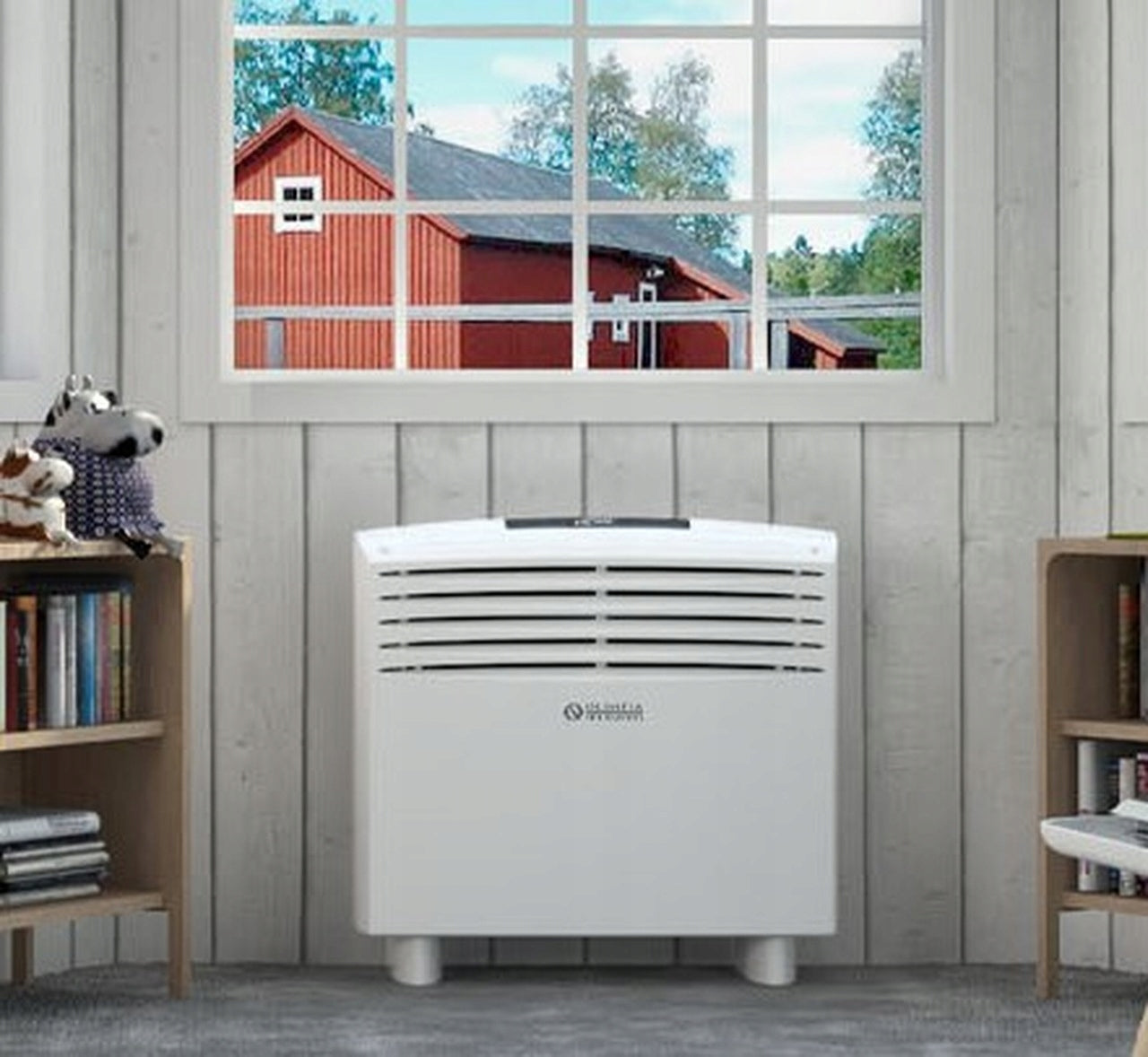 Monoblock wall air conditioner without outdoor unit with heating function Packaging status original