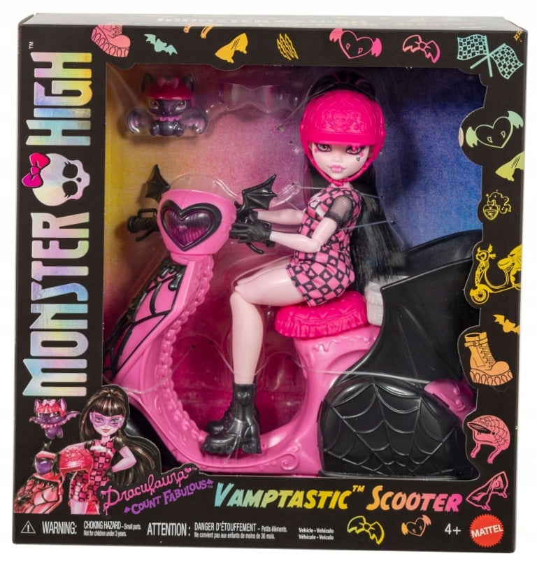 Monster High Vampire Scooter Doll Draculaur
