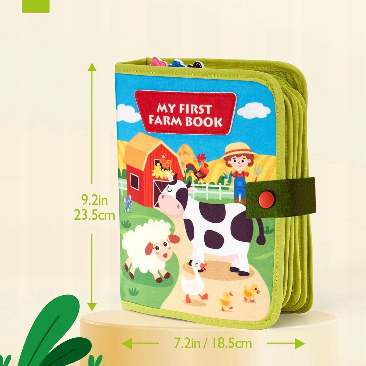 Montessori Busy Book, Quiet Book, 3D Felt Book for Car Travel Brand no brand