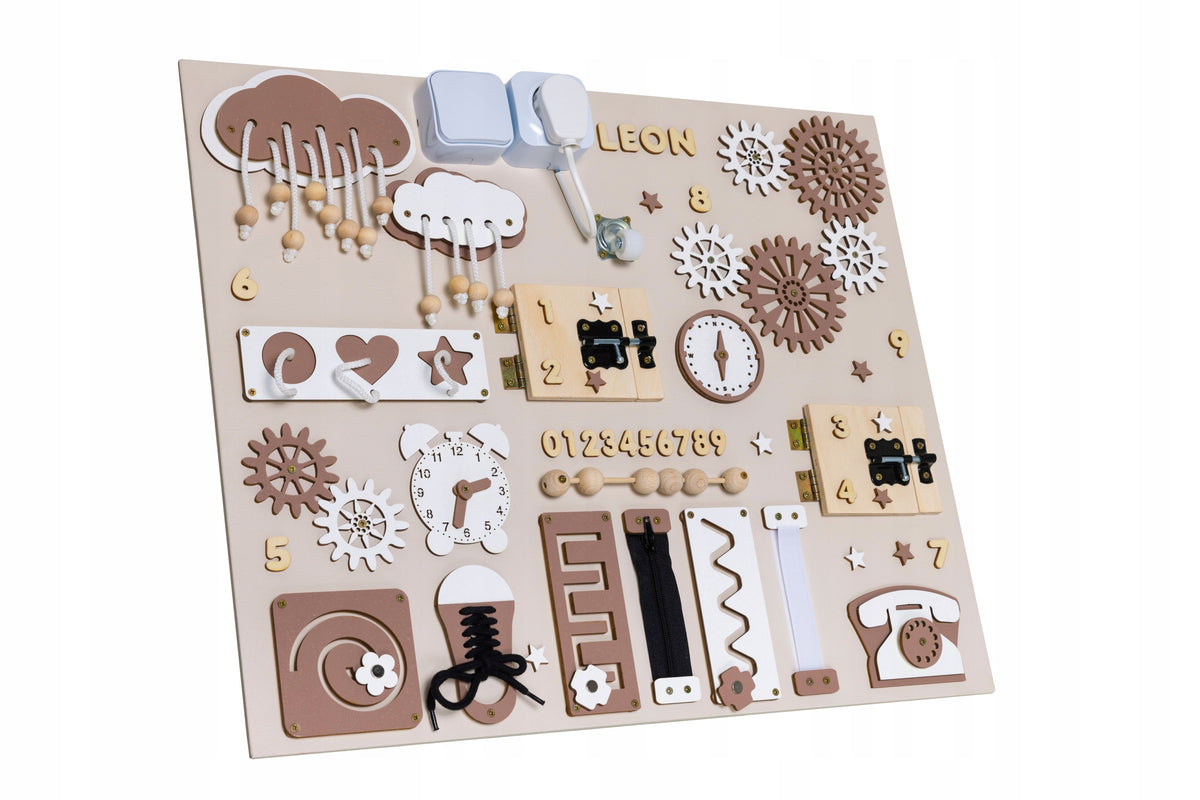 Montessori Educational Sensory Manipulation Board Large XL Manufacturer code 4