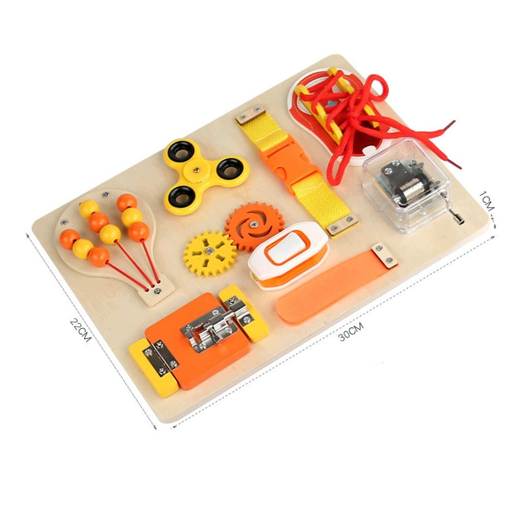 Montessori Sensory Manipulation Board Large XL FREEBIE Brand no brand