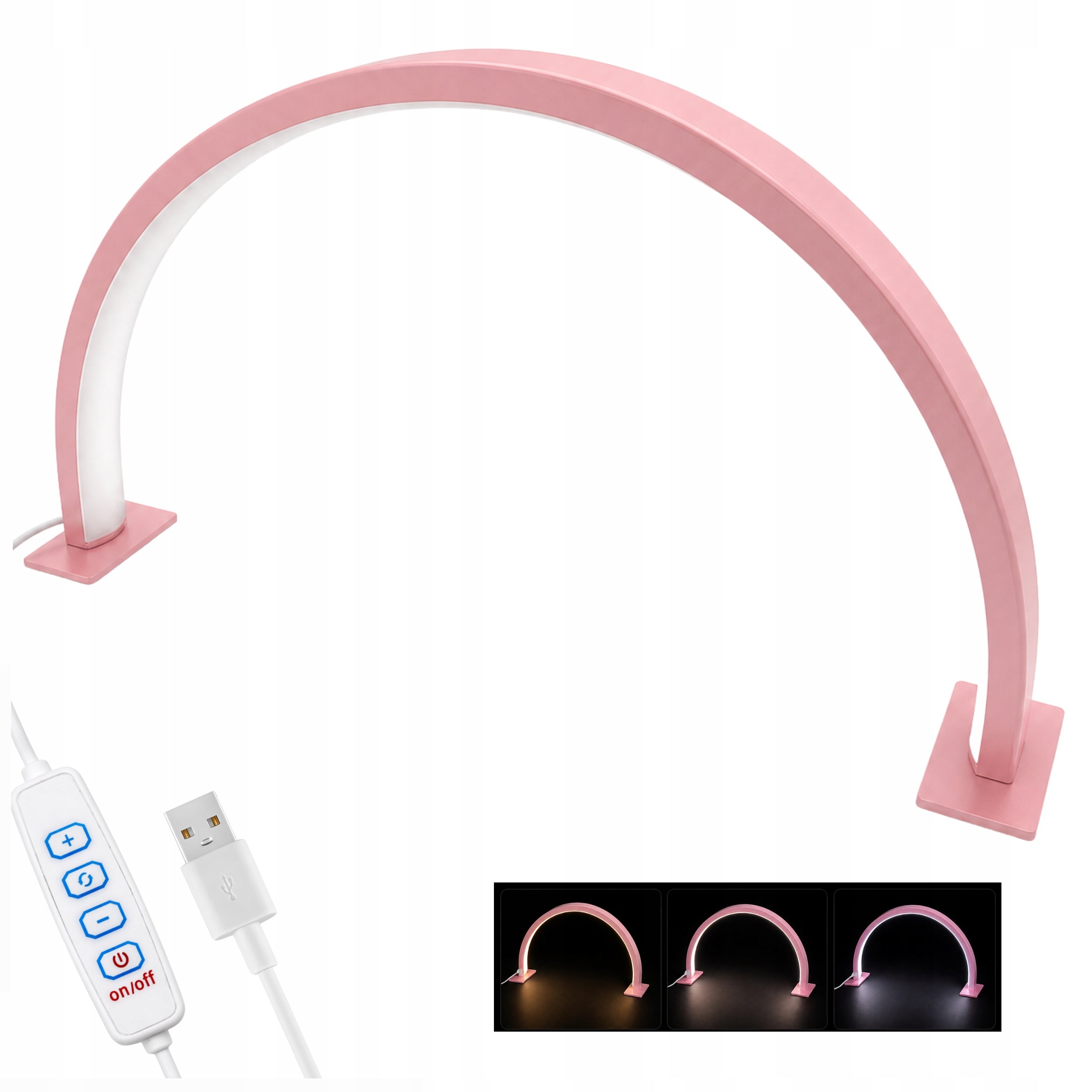 Moon LED Shadowless Cosmetic LAMP Arch 30W with Remote Control 55cm DESK