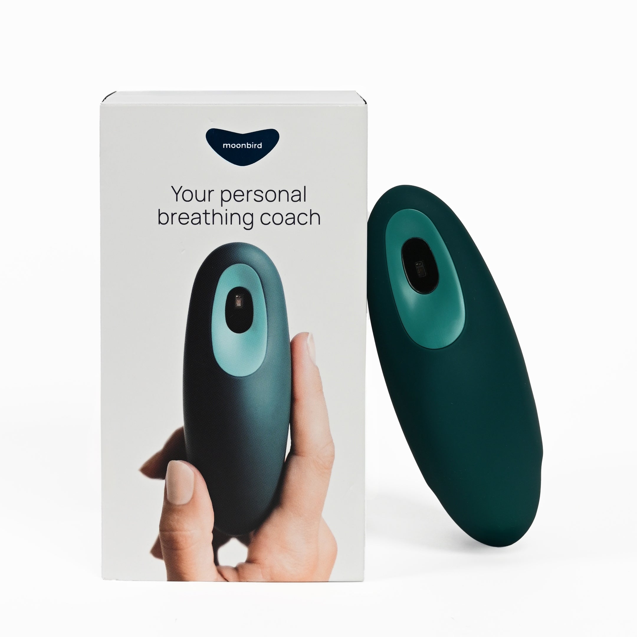 Moonbird - Breathing That Calms - Natural Stress and Anxiety Reduction Packaging status original