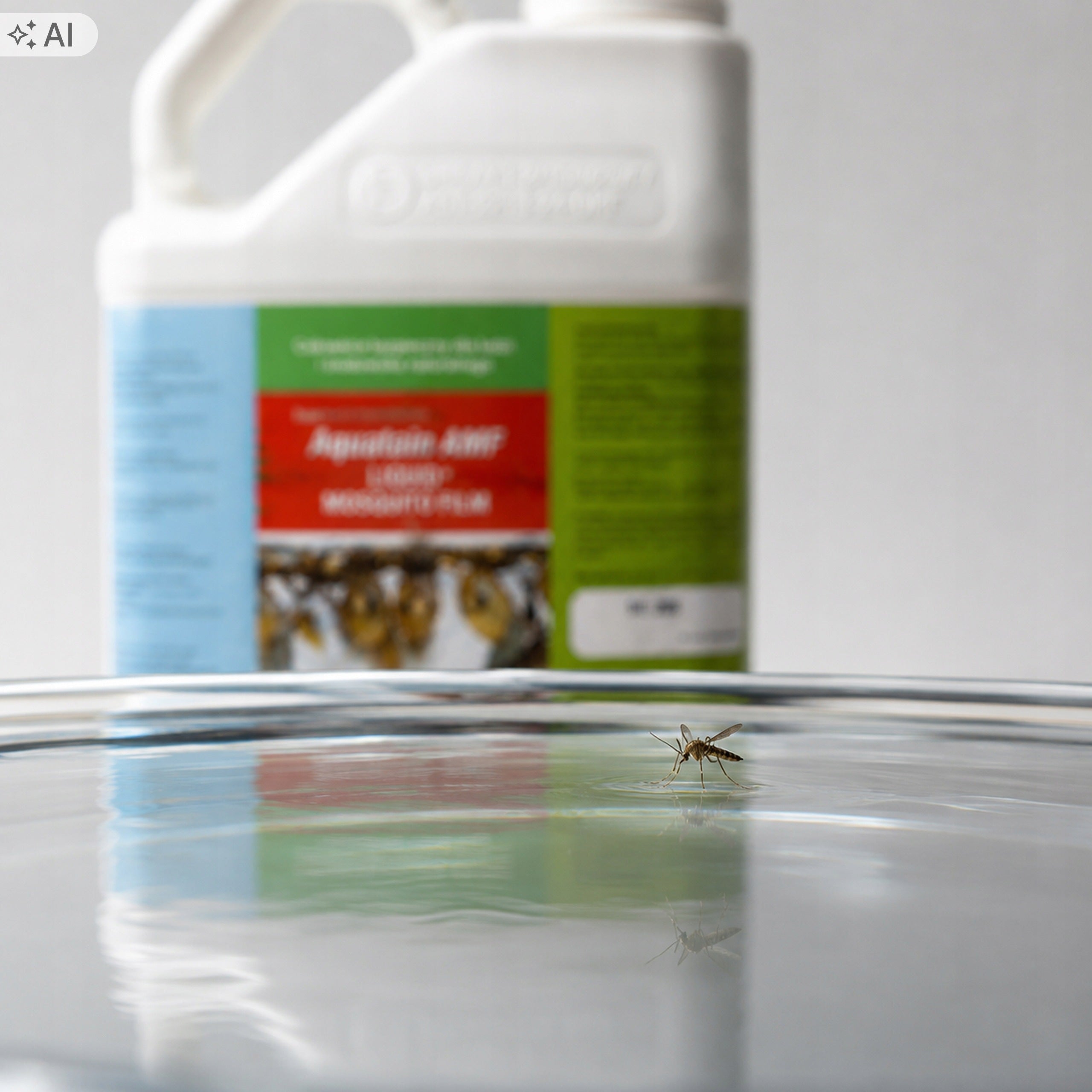 Mosquito and biological larvae agent for water purification fights mosquitoes 5l Manufacturer code AQUATAIN AMF 5L bezpośrednio do wody