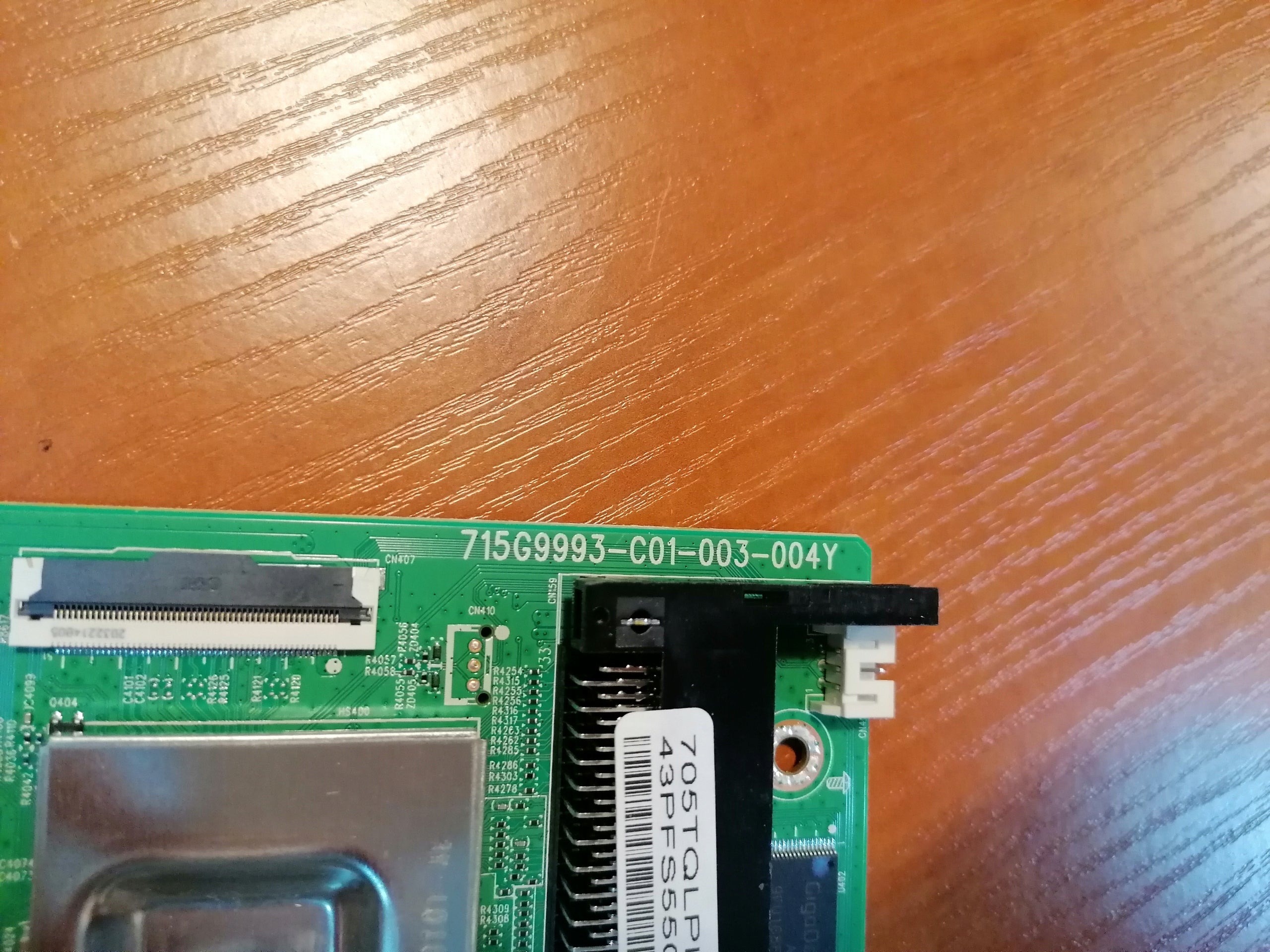 Motherboard 715G9993-C01-003-004Y PHILIPS 43PFS5507/12 Manufacturer Philips