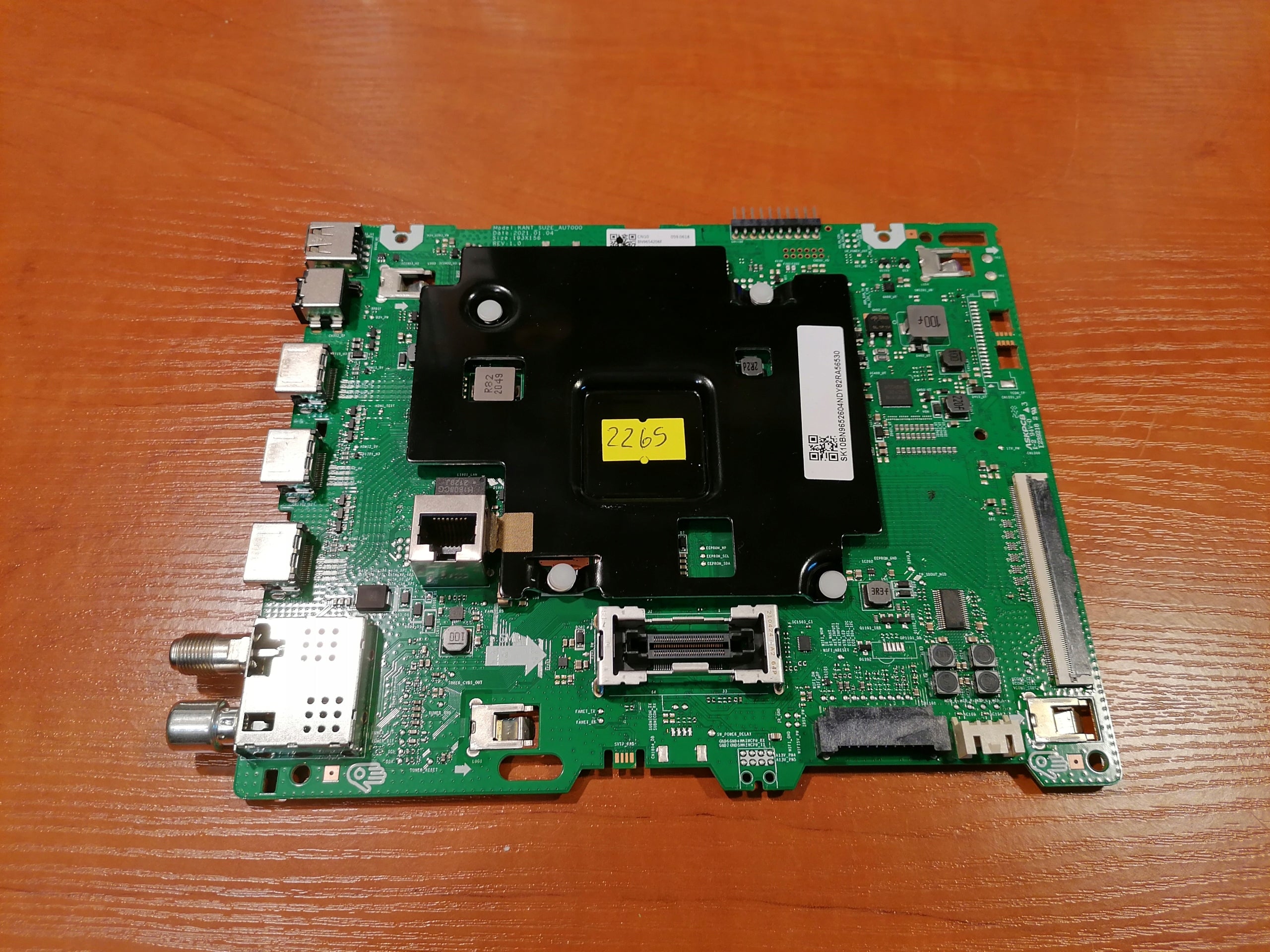 Motherboard KANT_SU2E_AU7000 BN9654206F Samsung GU43AU7199 Manufacturer code GU43AU7199