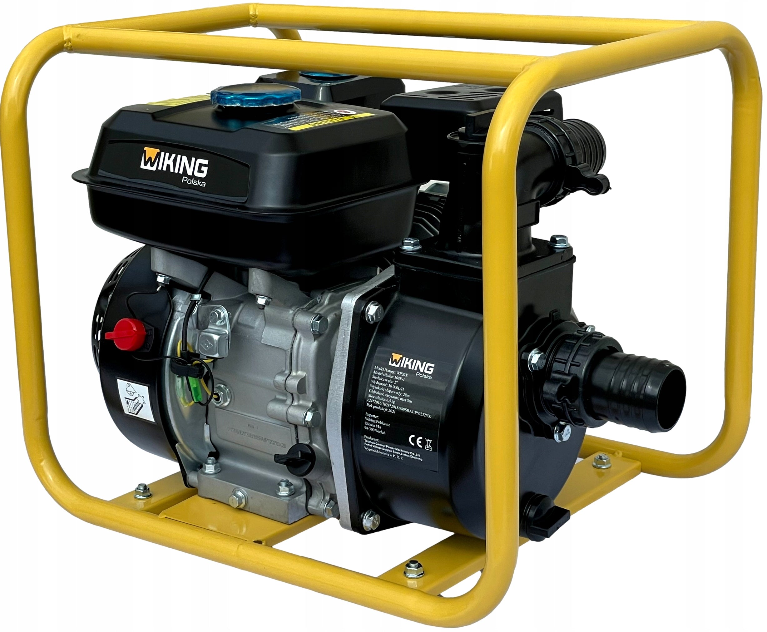 Motopump diesel pump 2" inches for water COMPANY VIKING Poland + hoses Manufacturer code Motopompa 2"