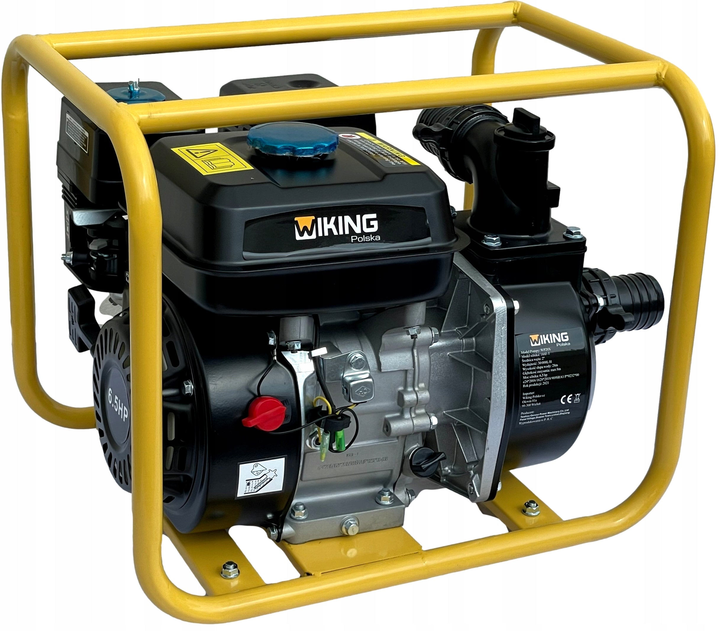 Motopump diesel pump 2" inches for water COMPANY VIKING Poland + hoses Pump type diesel