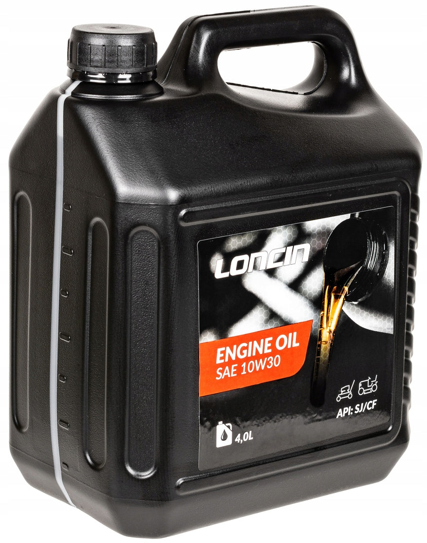 Motor oil 10in30 for mower Tractor tiller 4-stroke Loncin 4L