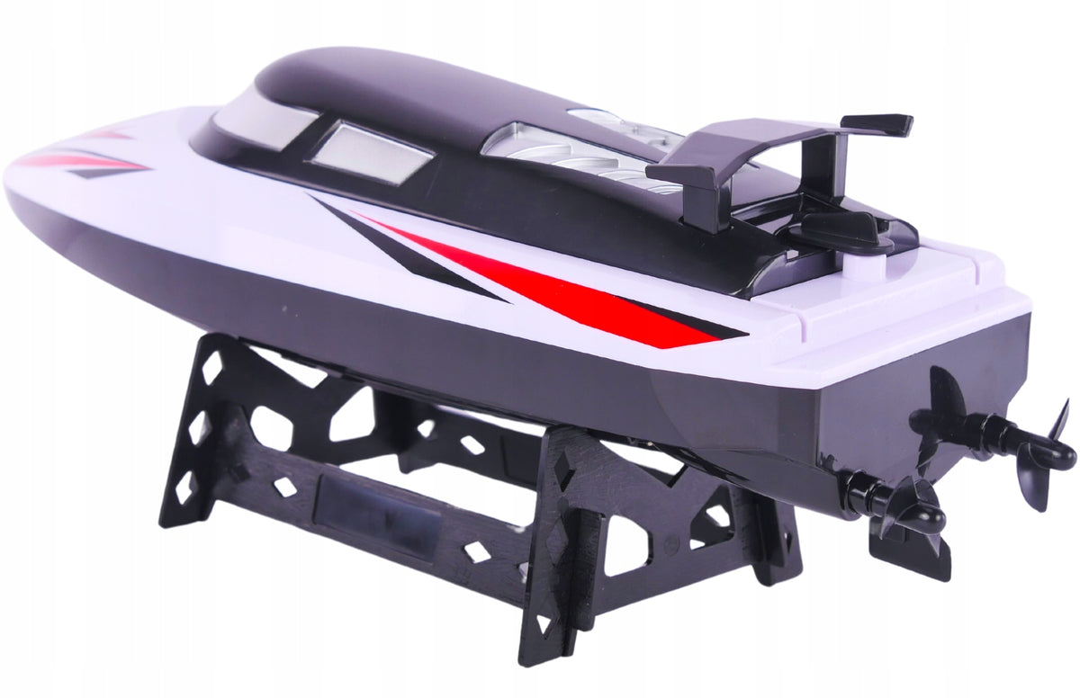 Motorboat Remote Controlled 2 Screws Automatic Shutdown Light 39cm Brand no brand