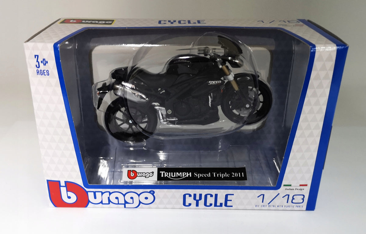 Motorcycle Bburago 1:18 TRIUMPH Speed Triple 2011 EAN (GTIN) 5905261381293