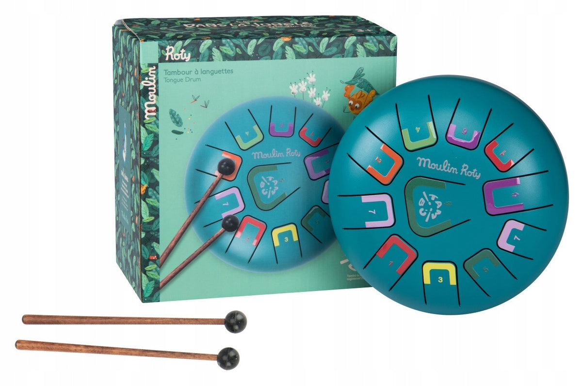 Moulin Roty Dans La Jungle 3+ Language Drum
