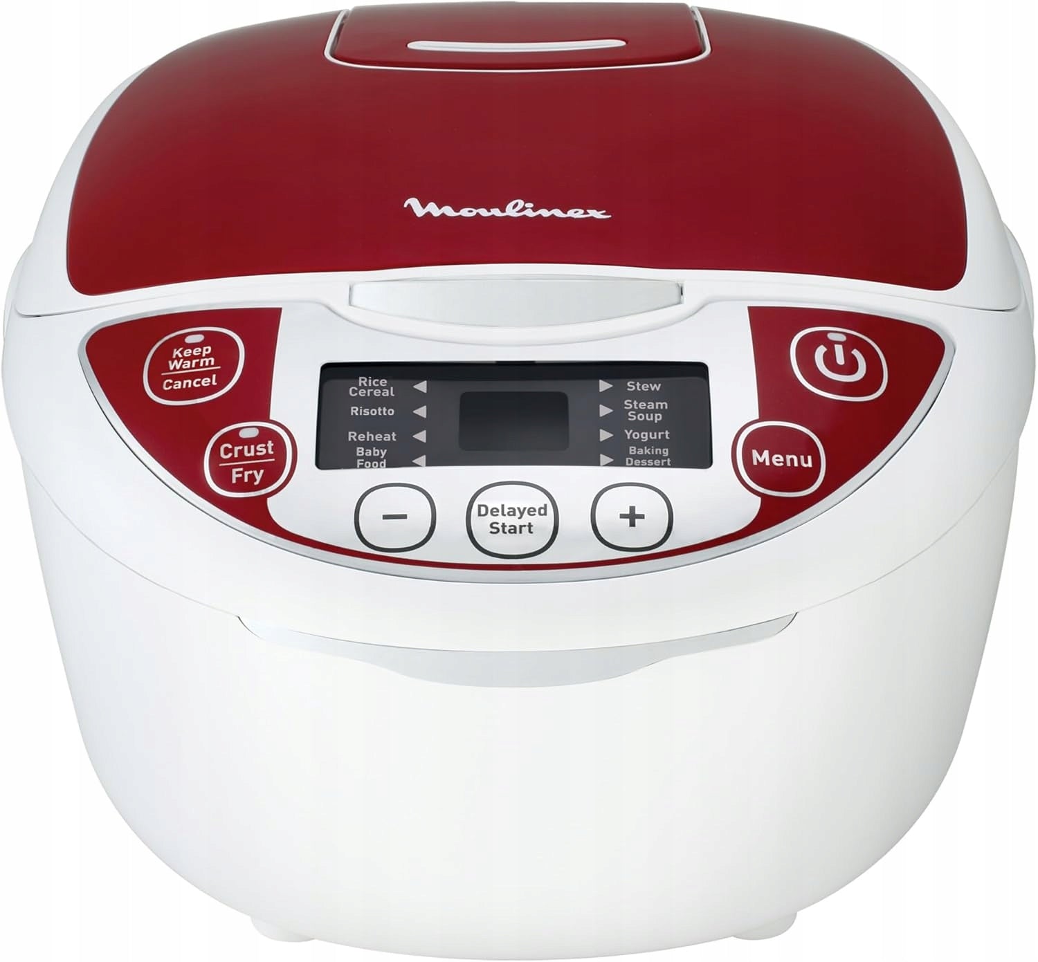 Moulinex MK7051F1 Electric multicooker 12 functions 5l red and white Packaging status original