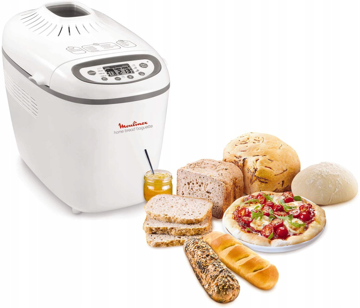 Moulinex OW6101 Home Bread machine 1,5 kg 16 programs Brand Moulinex