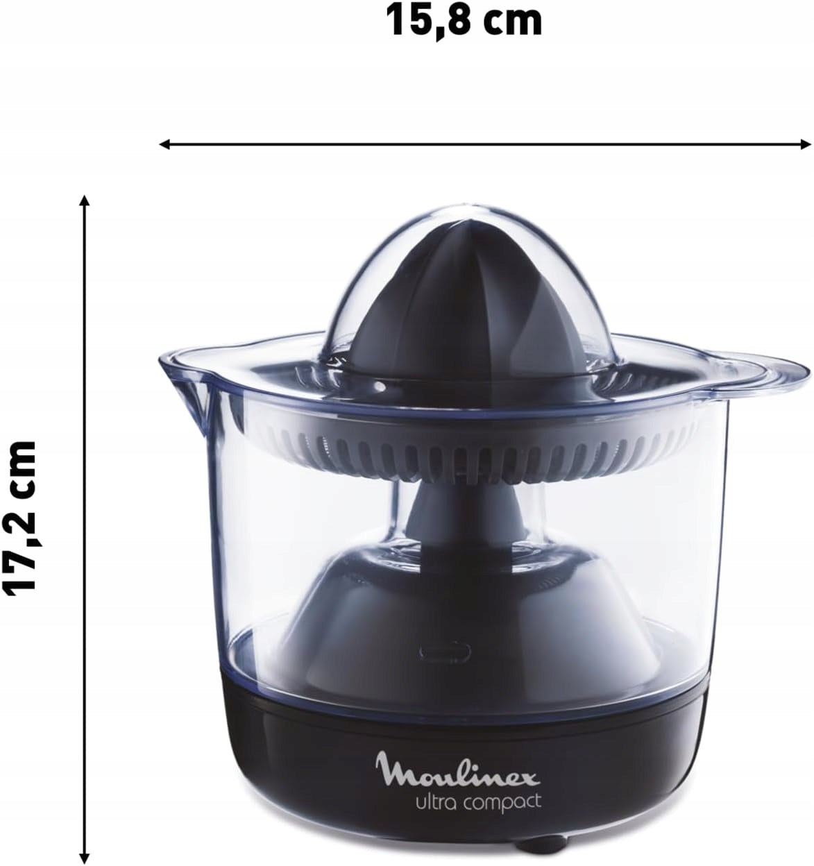 Moulinex PC1208 Two-way citrus juicer 450ml 25W black Brand Moulinex