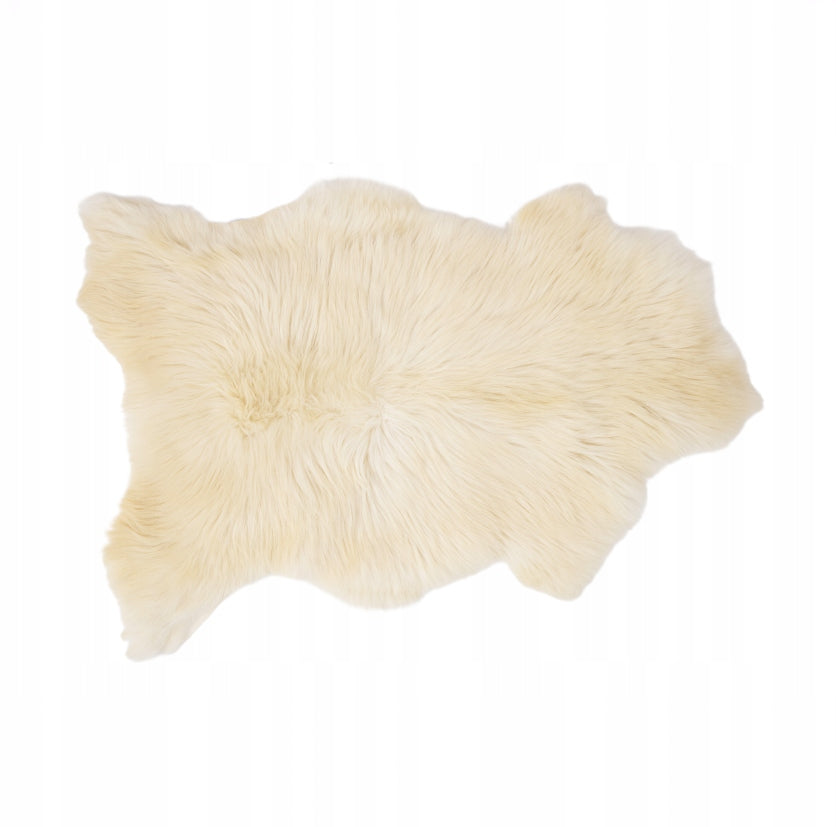 Mountain sheepskin "WHITE" - 140cm/XXXL (Mother) 100%Natural!
