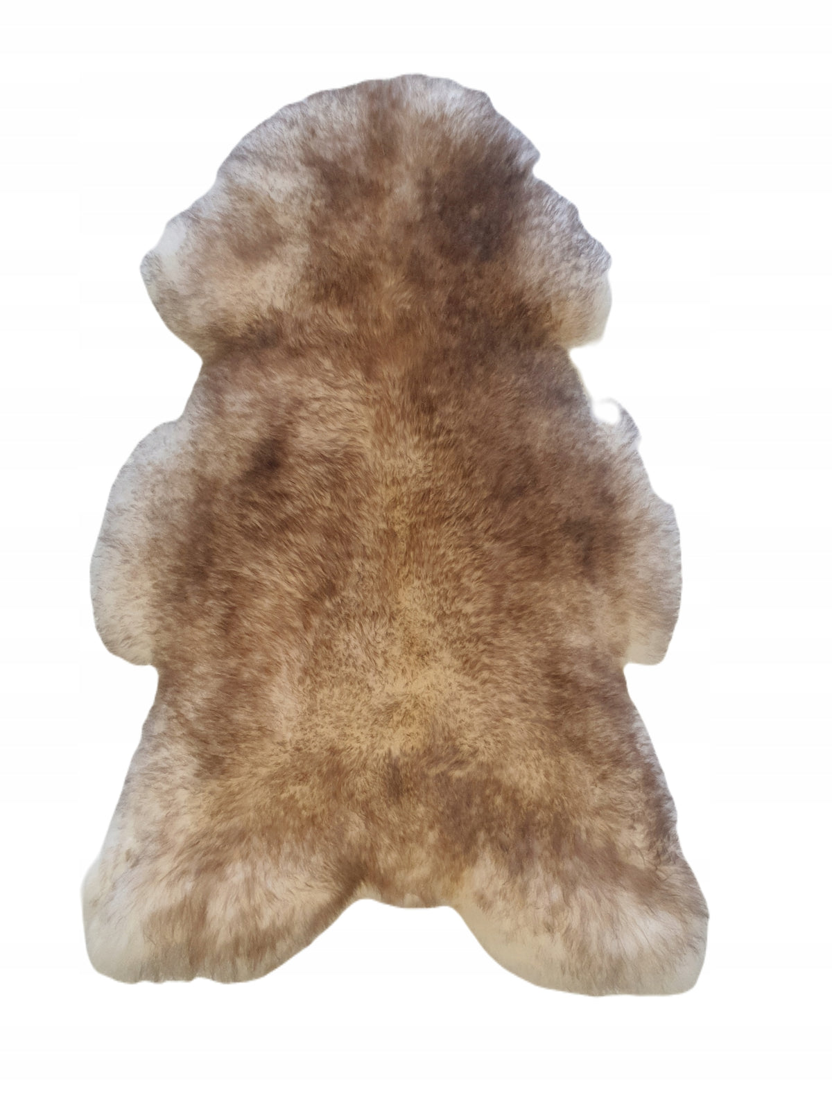 Mufflon Chestnut Burnt Sheepskin Bedspread Carpet Huge 140x75cm