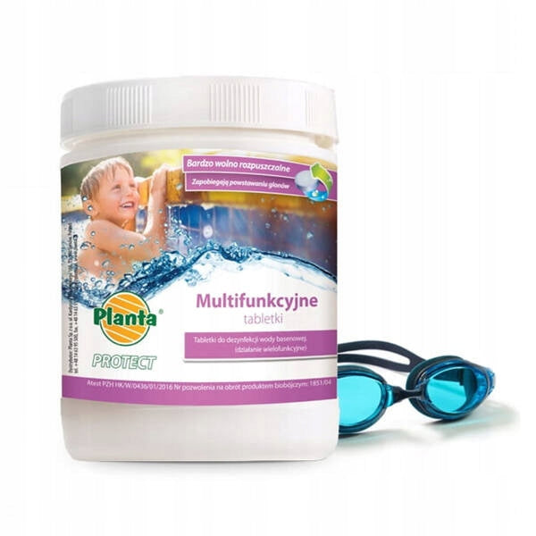 Mulitfunctional Pool Tablets 400 g - Planta - 0,4kg - pool chemistry
