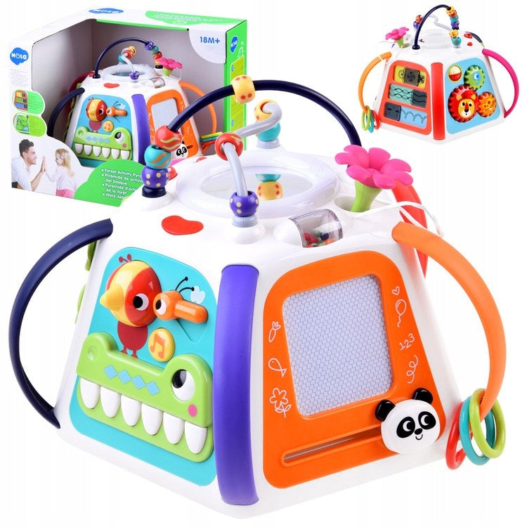 Multi-Cube Educational Interactive Sensory Cube Hola 18m+