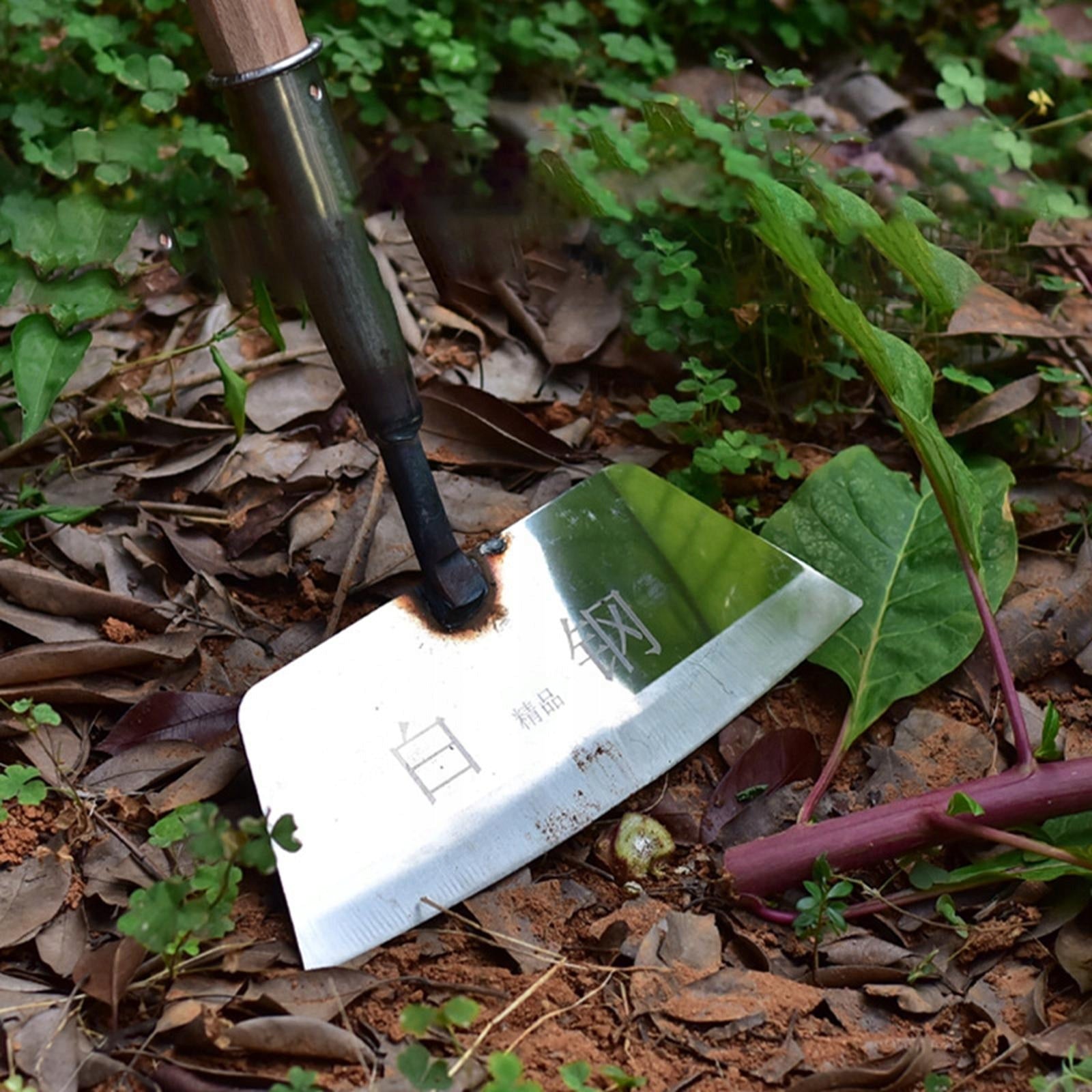 Multi Functional Weeding Shovel Garden Tool Pushing Grass Shovel Flat steel Manufacturer code Loppyu-60045222