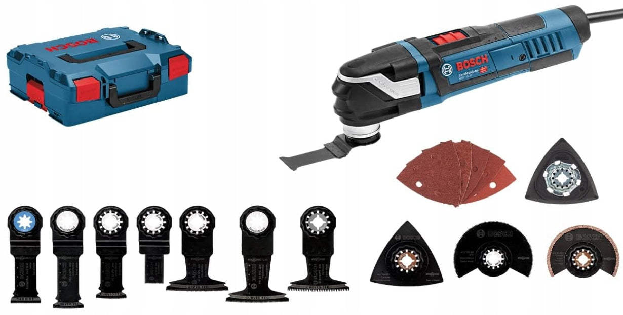Multi-tool Bosch 400W network with suitcase and accessories