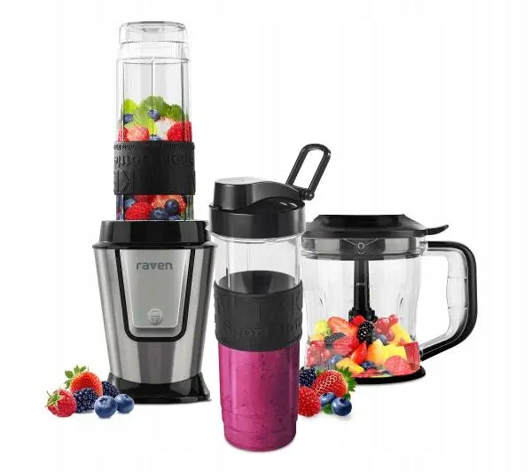 Multiblender for smoothie Grinder Juicer 4in1 Dominant color silver/gray