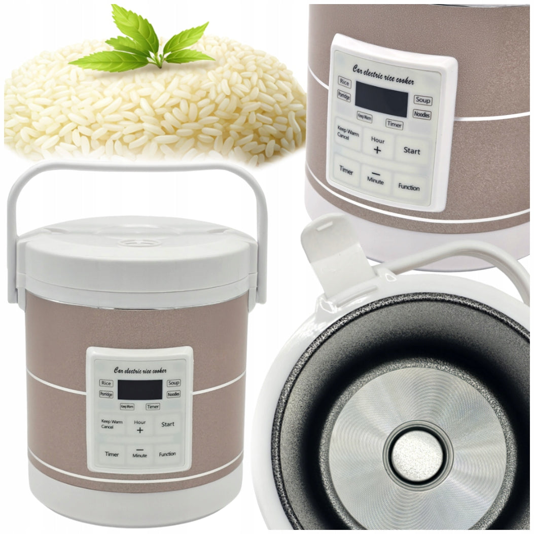 Multicooker Tourist Car Rice Cooker 1,6l 180W 12V 24V