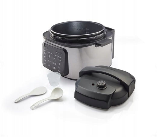 Multicooker electric pot 6l 1500W 10 programs sous vide steamer Dominant color black