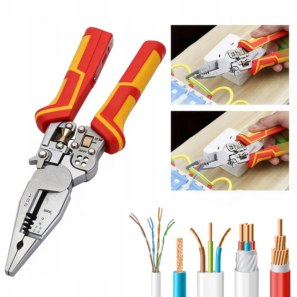 Multifunction Pliers for Electrician With Current Measurement Function Universal 9IN1