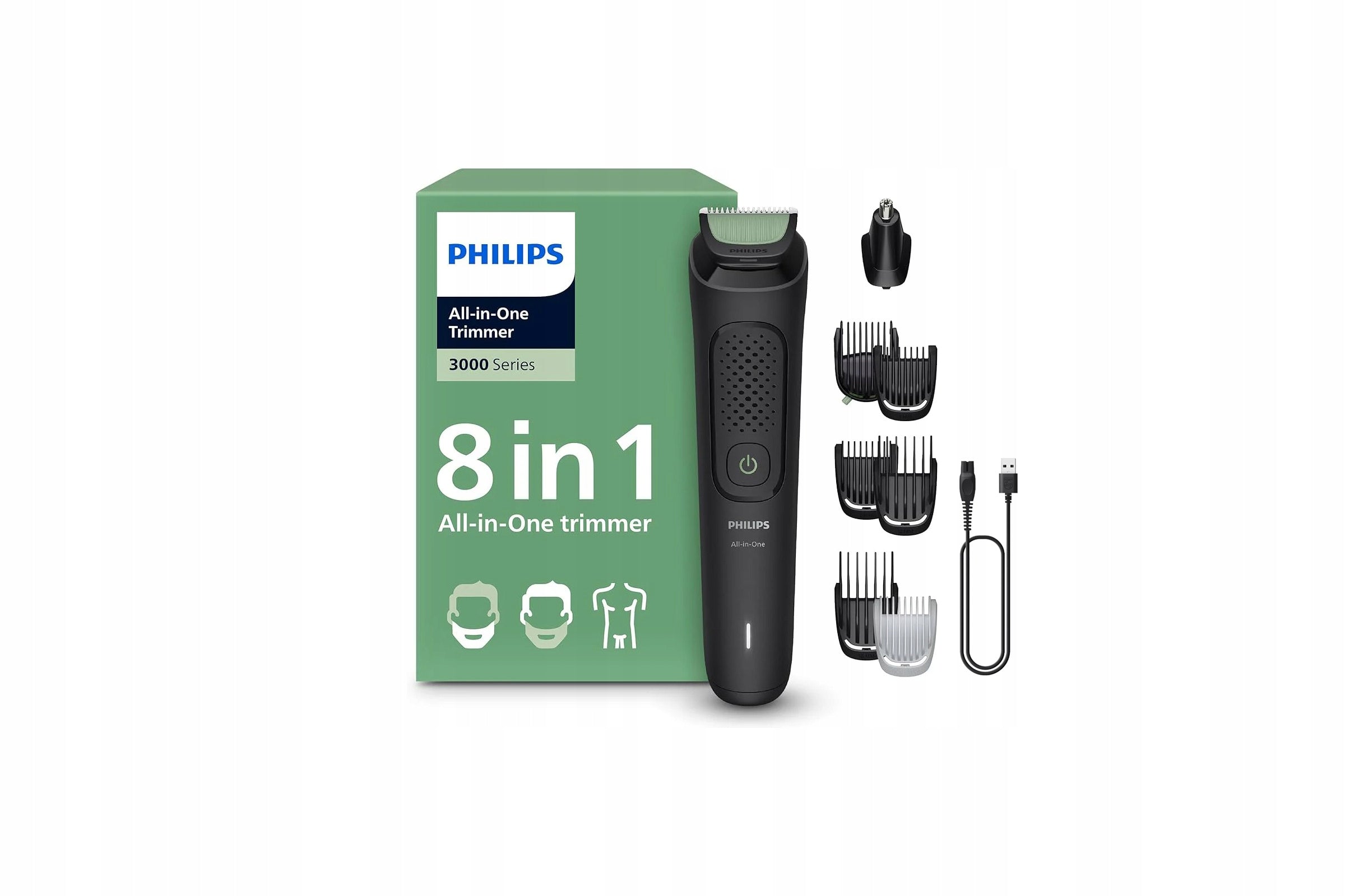 Multifunction Trimmer Philips Series 3000 MG3940/15 8in1 Manufacturer code MG3940/15