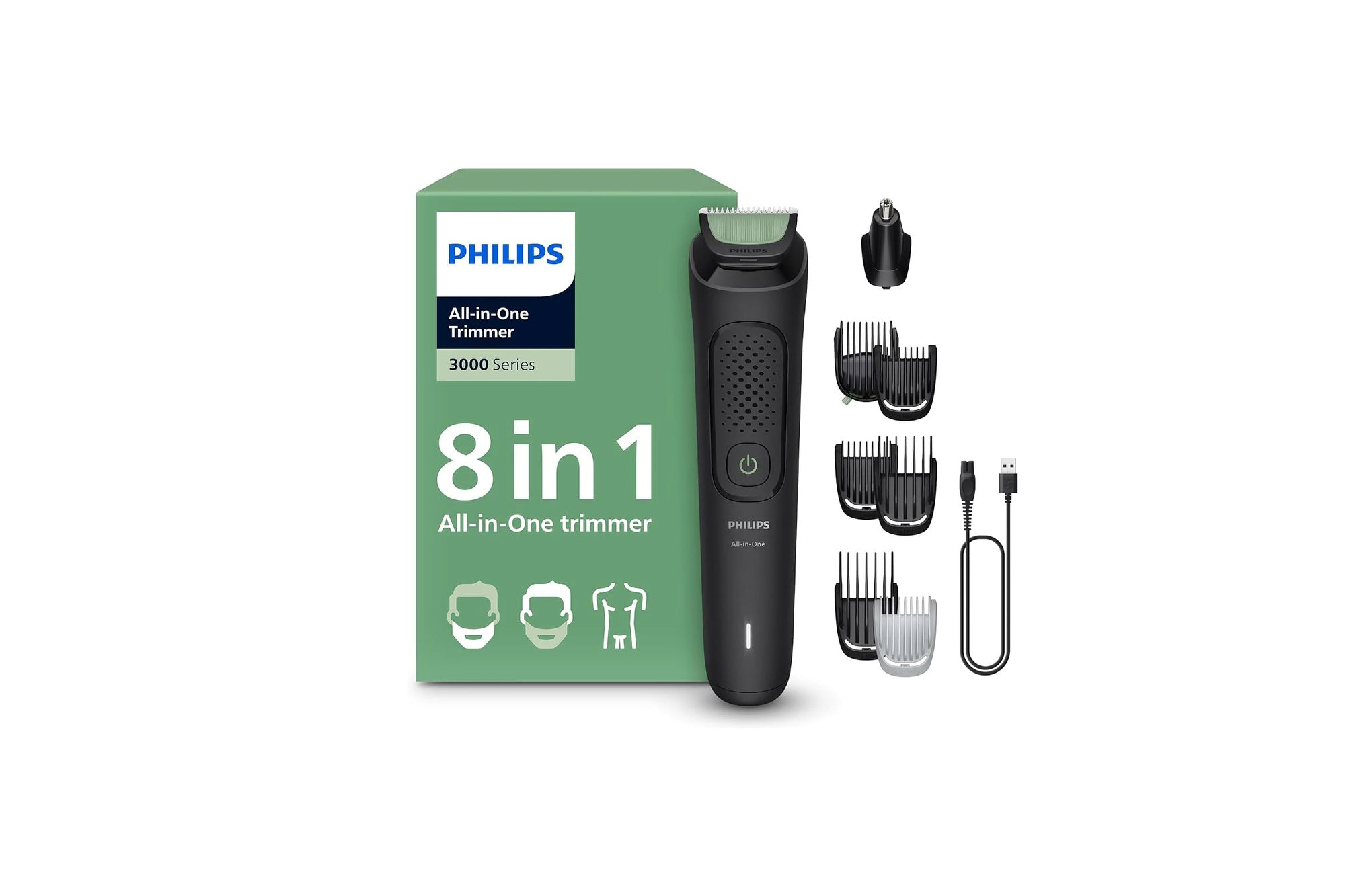 Multifunction Trimmer Philips Series 3000 MG3940/15 8in1