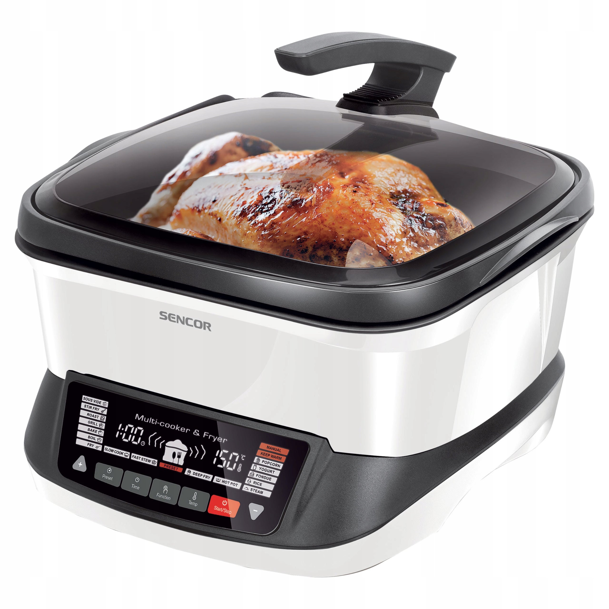 Multifunction air fryer MULTICOOKER Sencor SFR9400WH 1800W