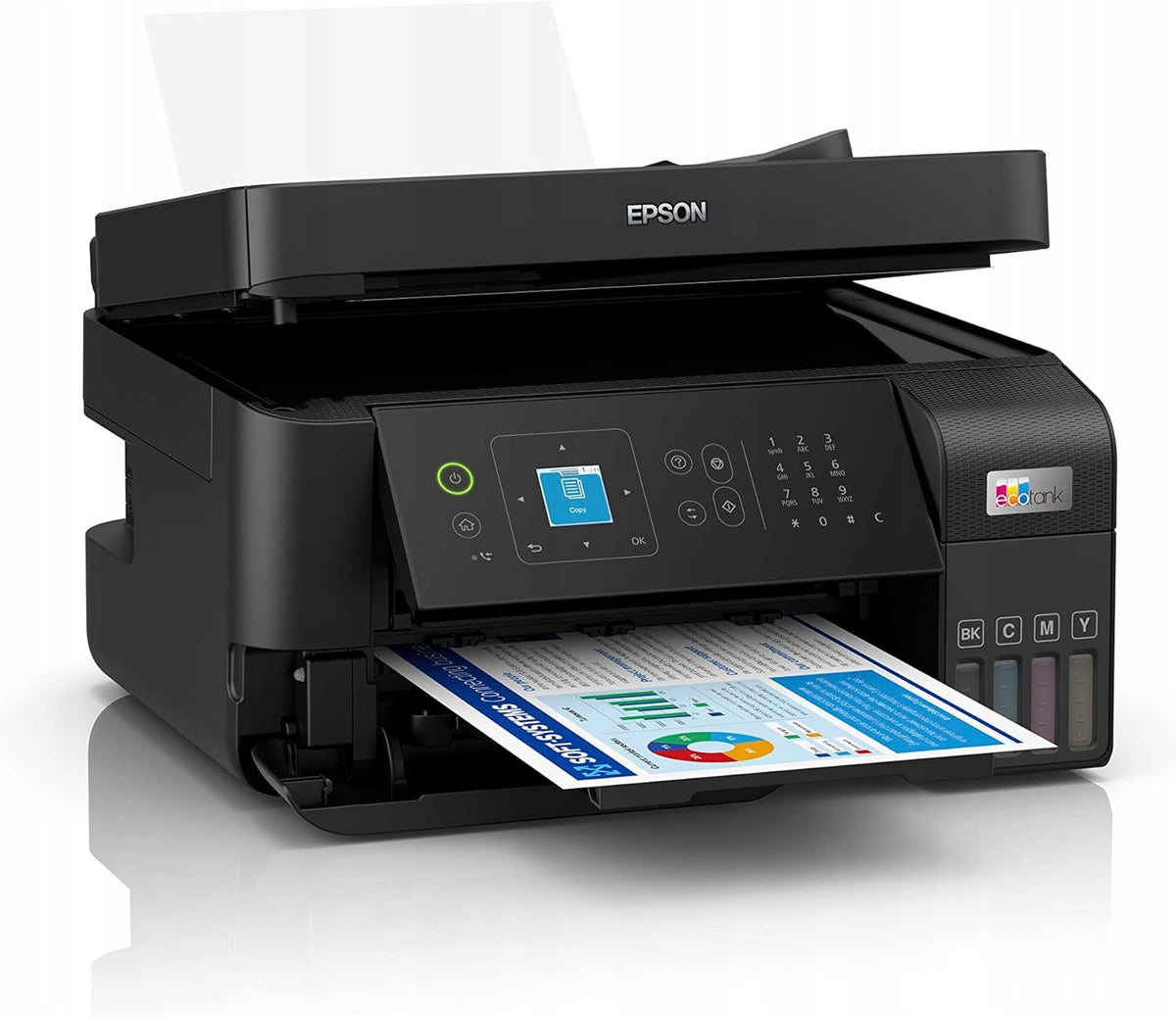 Multifunction inkjet printer Epson Ecotank ET-4810 poured inks Brand Epson