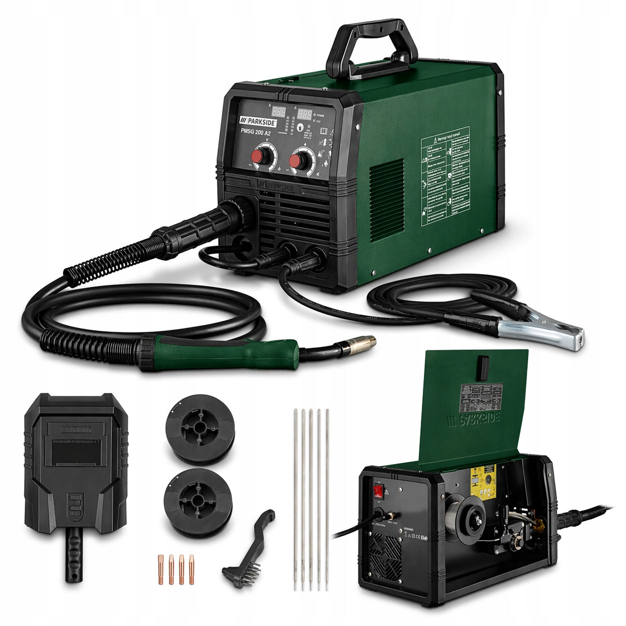 Multifunction inverter welder Parkside PMSG200A2 4 Welding methods