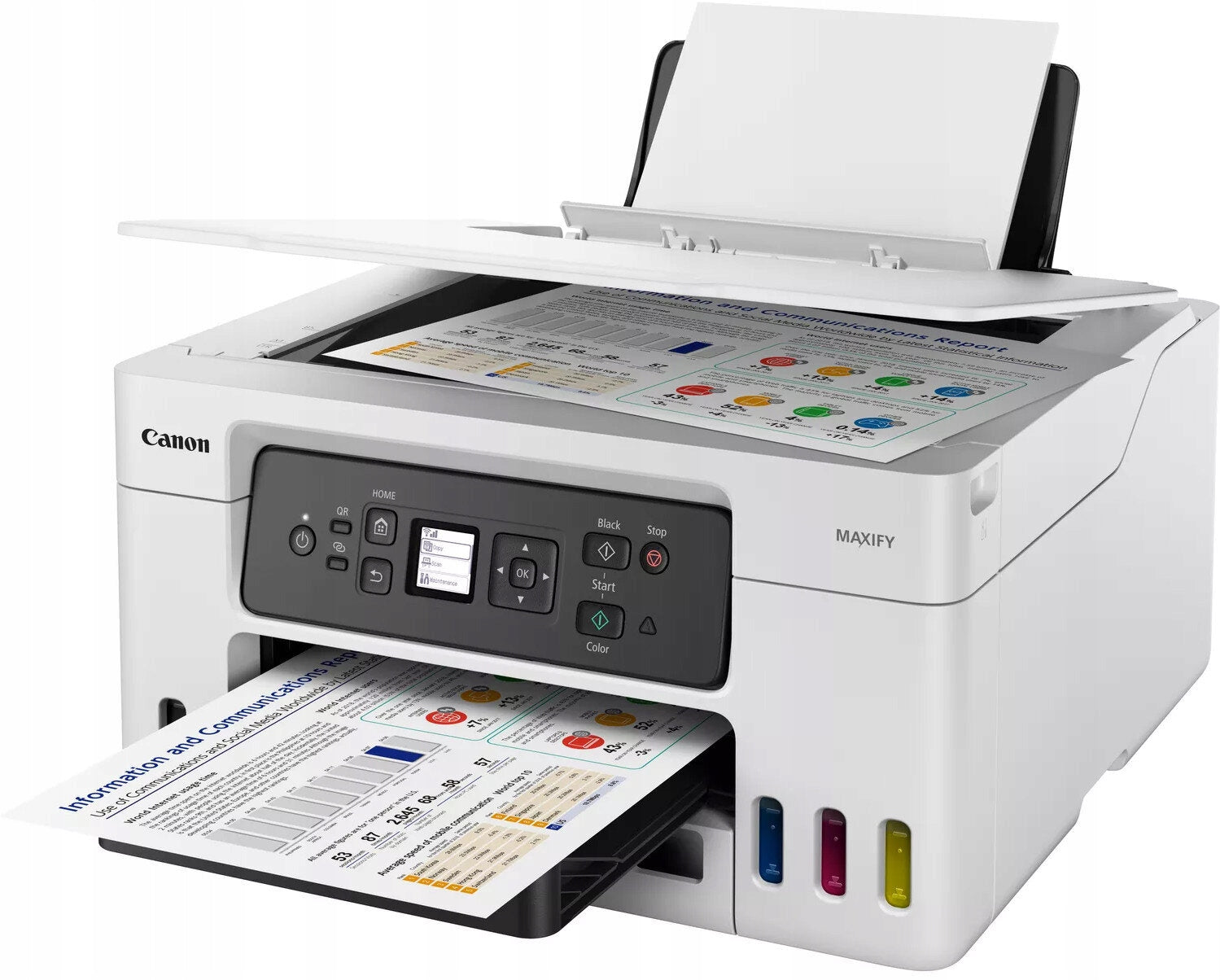Multifunction printer Canon MAXIFY GX3040 + additional ink black Manufacturer code 5777C009