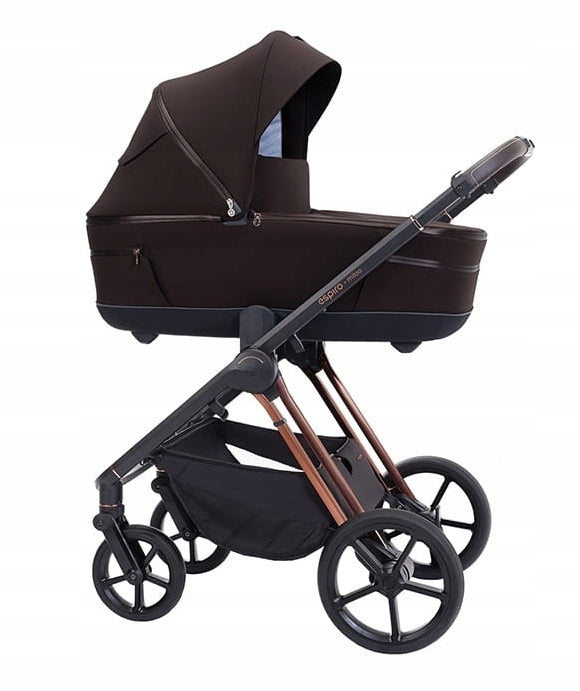 Multifunction trolley 2in1 Espiro Miloo 208 Excellent Chocolate + Adapters