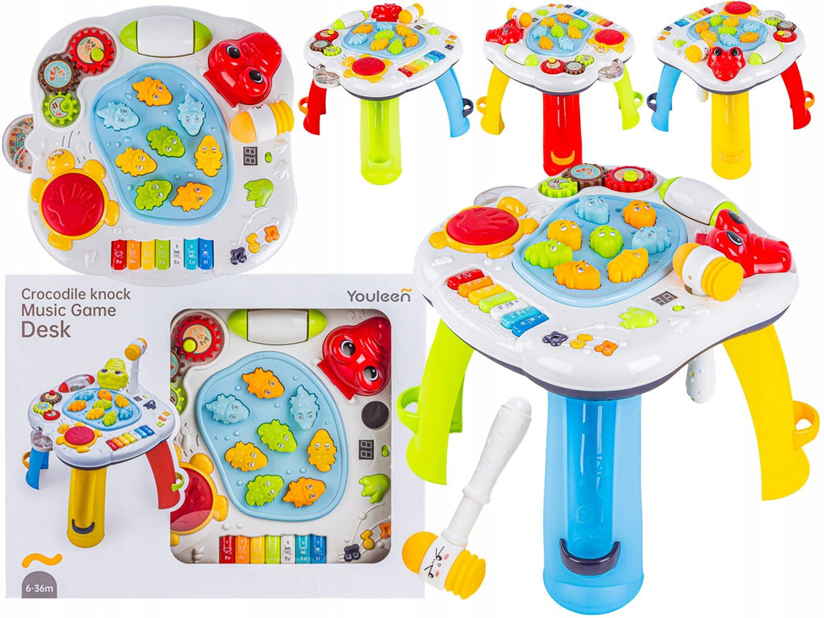 Multifunctional Educational Musical Children's Table CROCODILE Piano